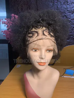 Braided Afro Wig