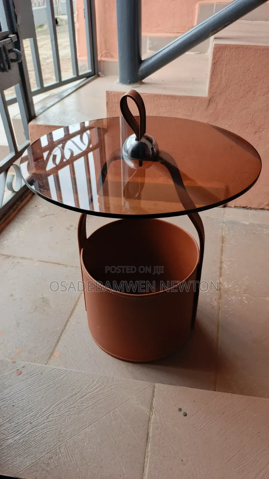 Tempered Glass Side Table