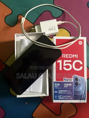 Xiaomi Redmi 15C 4G 128 GB Black