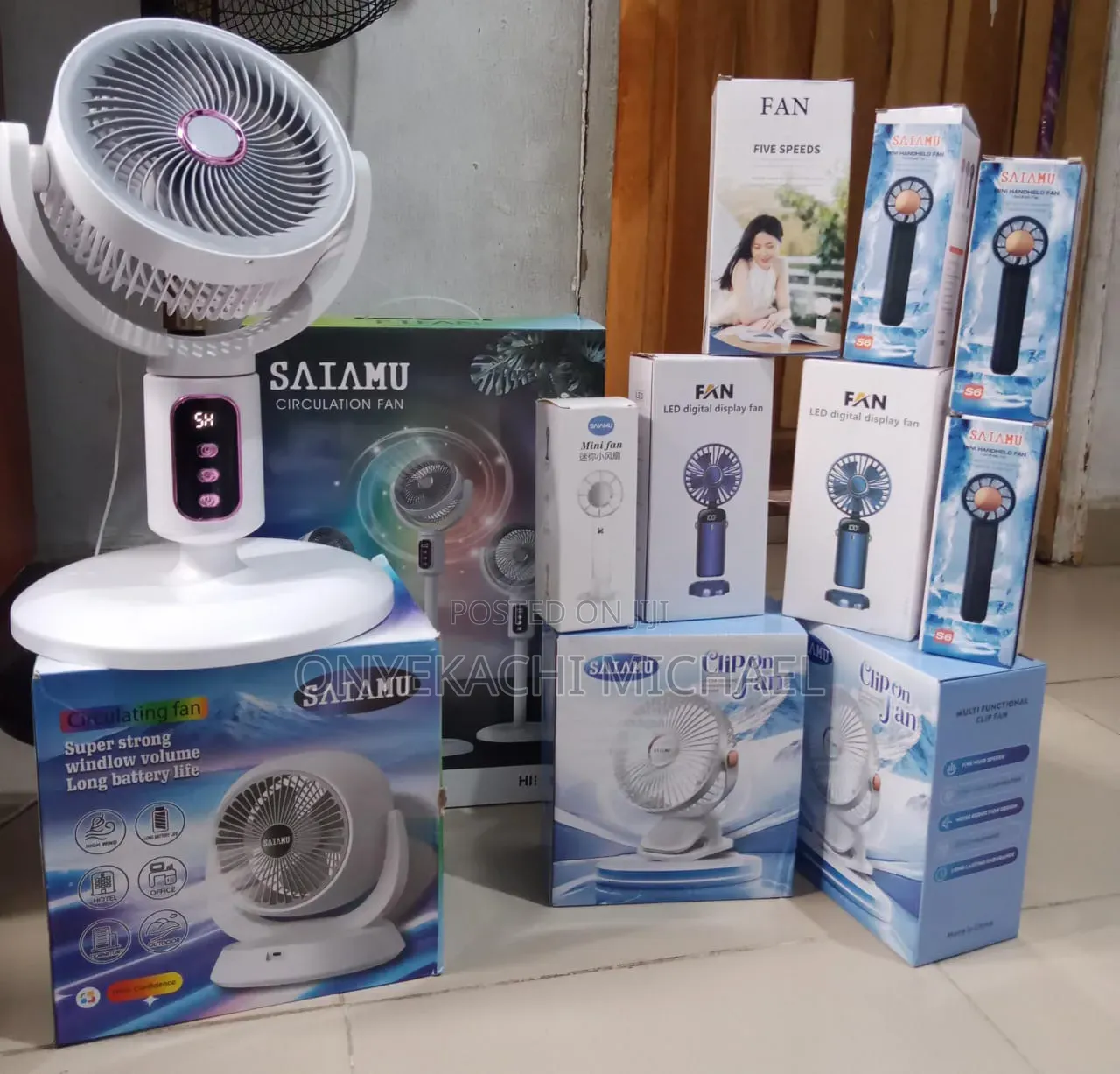 Rechargeable Fan