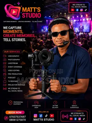 Professional Event Coverage and Live Streaming Services in Abeokuta