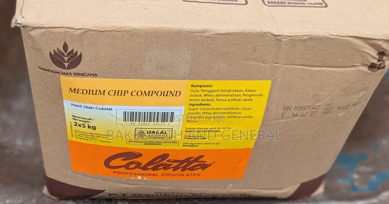 Chocolate Chips Colatta Medium Dark Compound