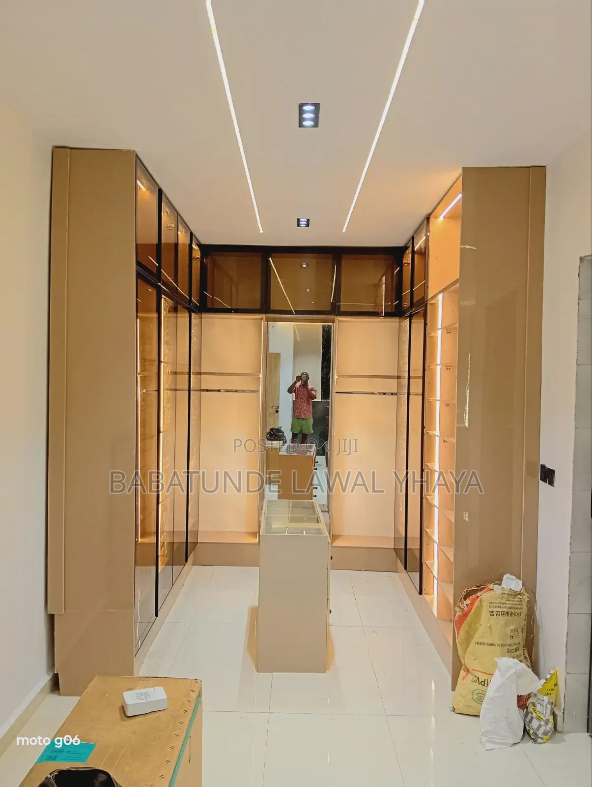 Work in Closet