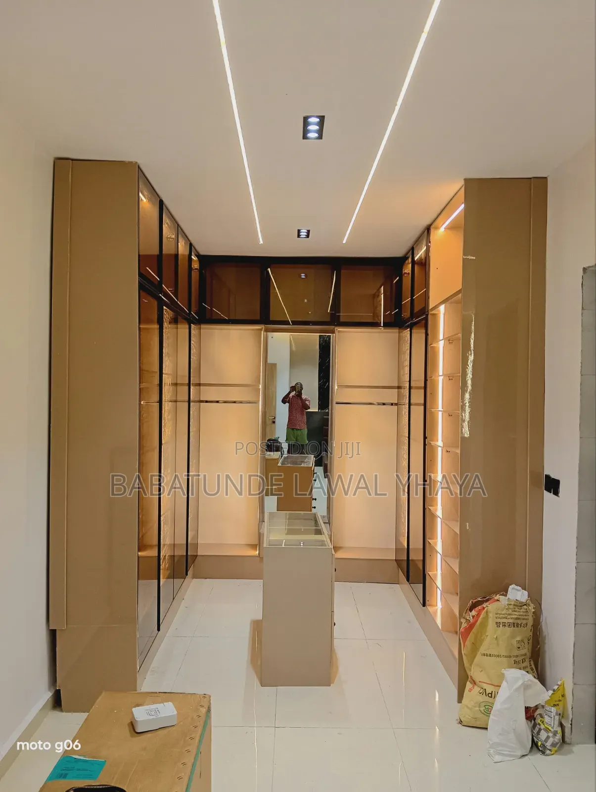 Work in Closet
