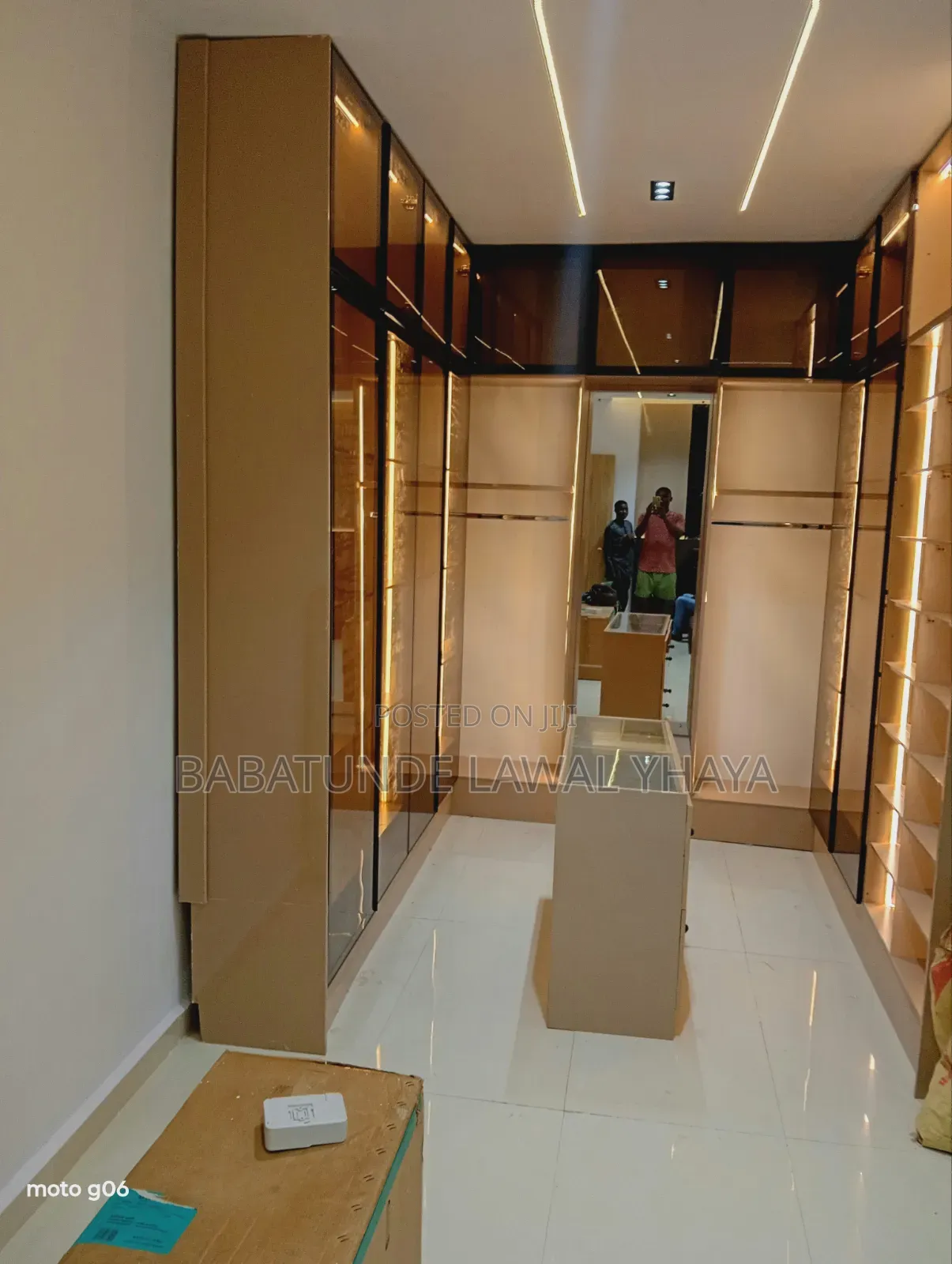 Work in Closet