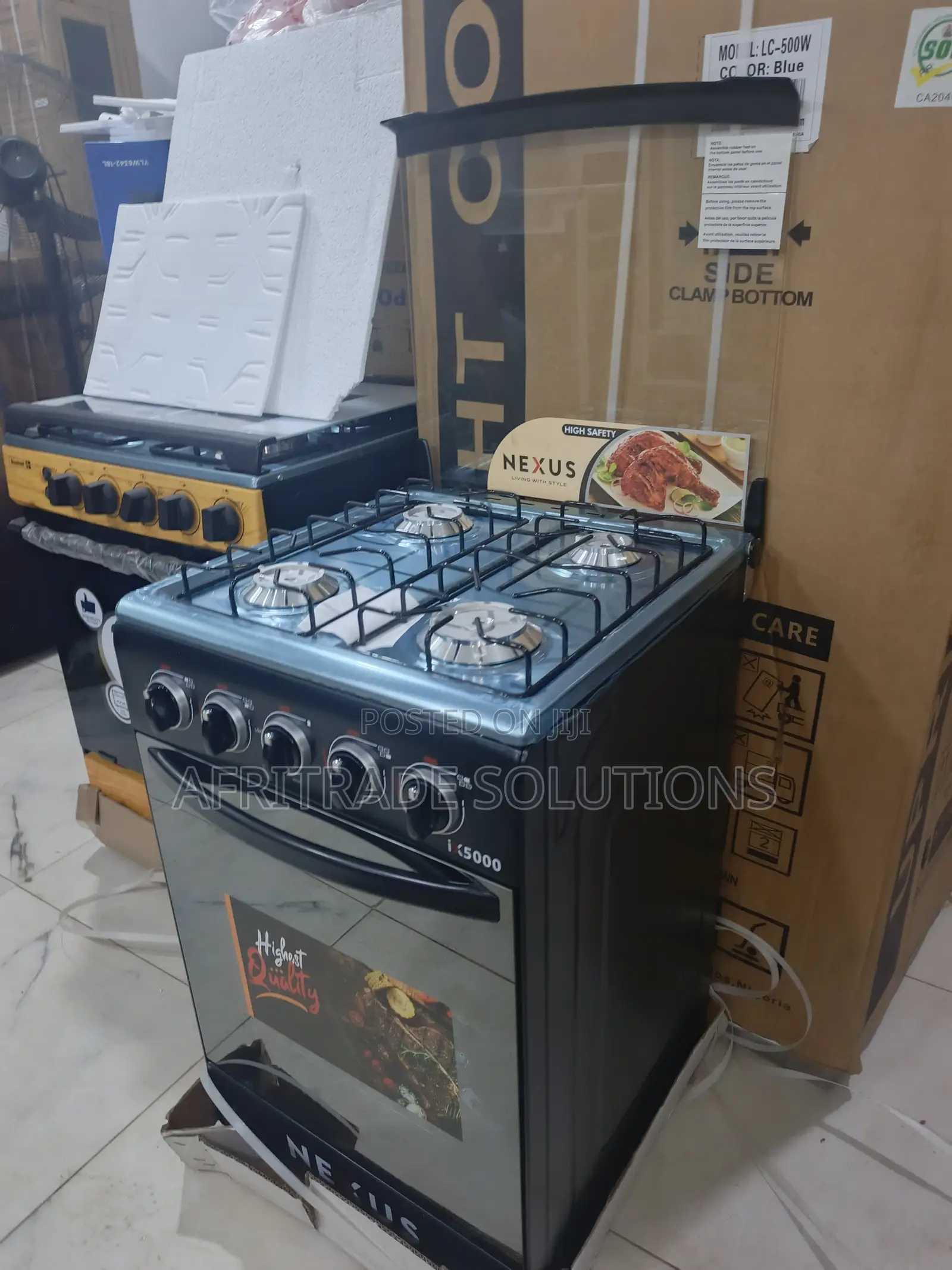 Nexus 50x50 4 Burner Standing Cooker – Smart Kitchen Choice