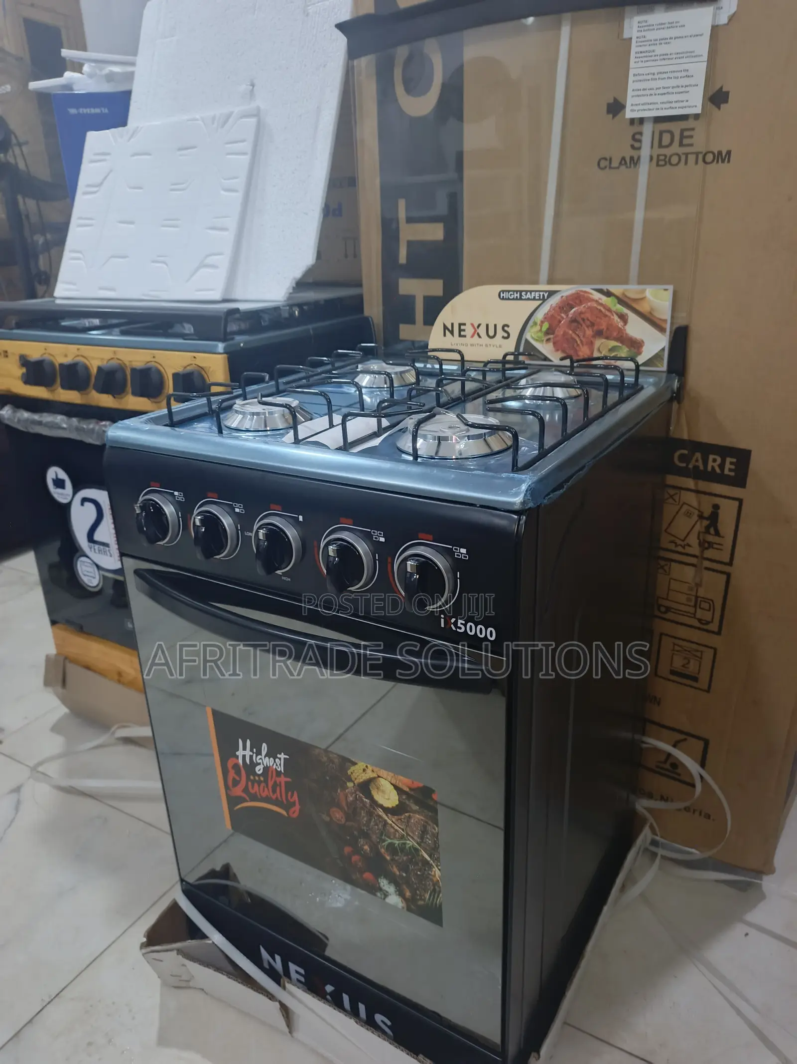 Nexus 50x50 4 Burner Standing Cooker – Smart Kitchen Choice