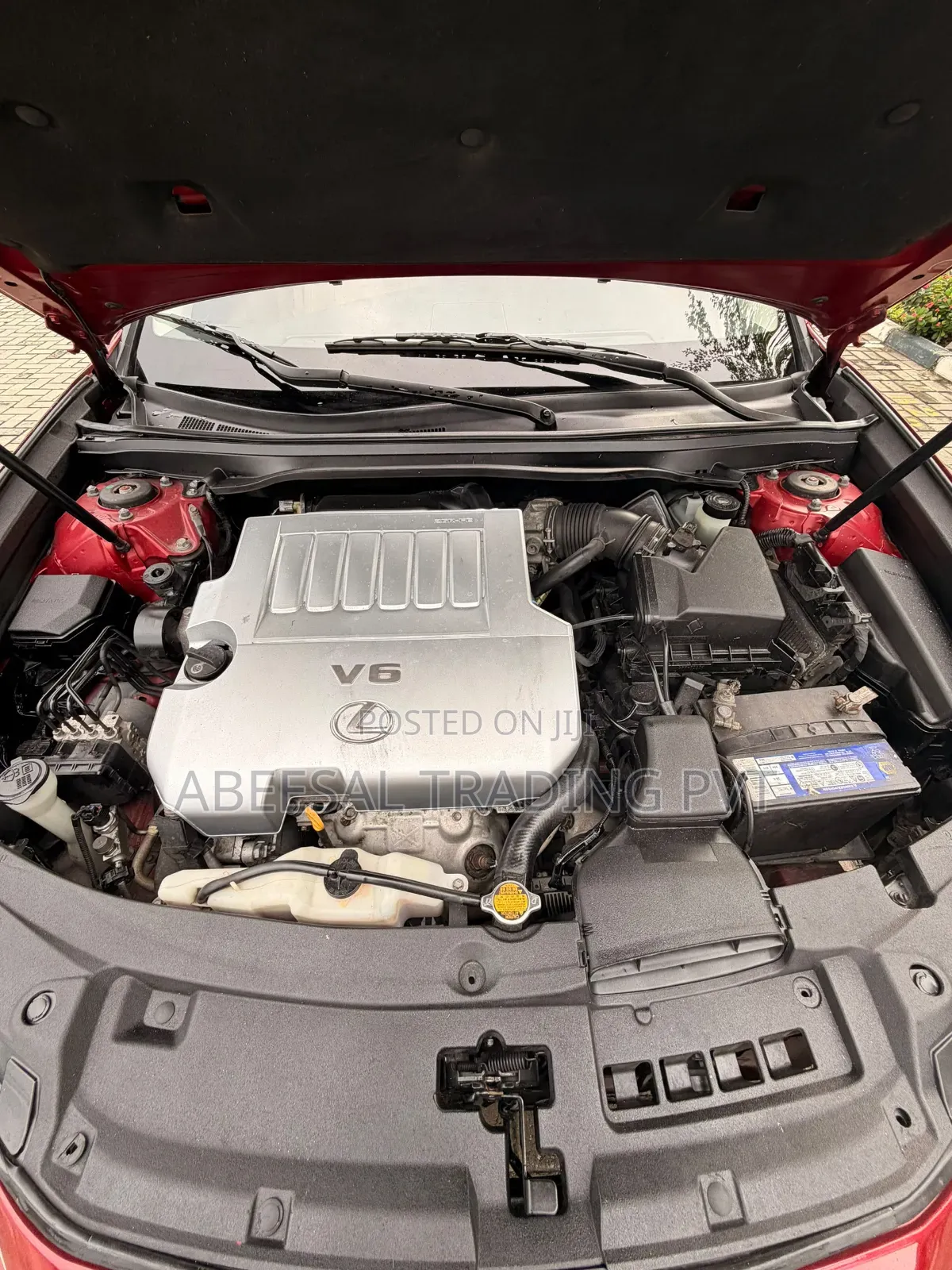 Lexus ES 2013 Red