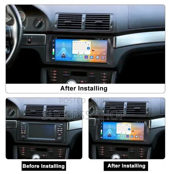 BMW 5 E39 Android Stereo With Reverse Camera