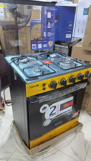 Scanfrost 60x60 4 Burner Standing Gas Cooker for Family Use