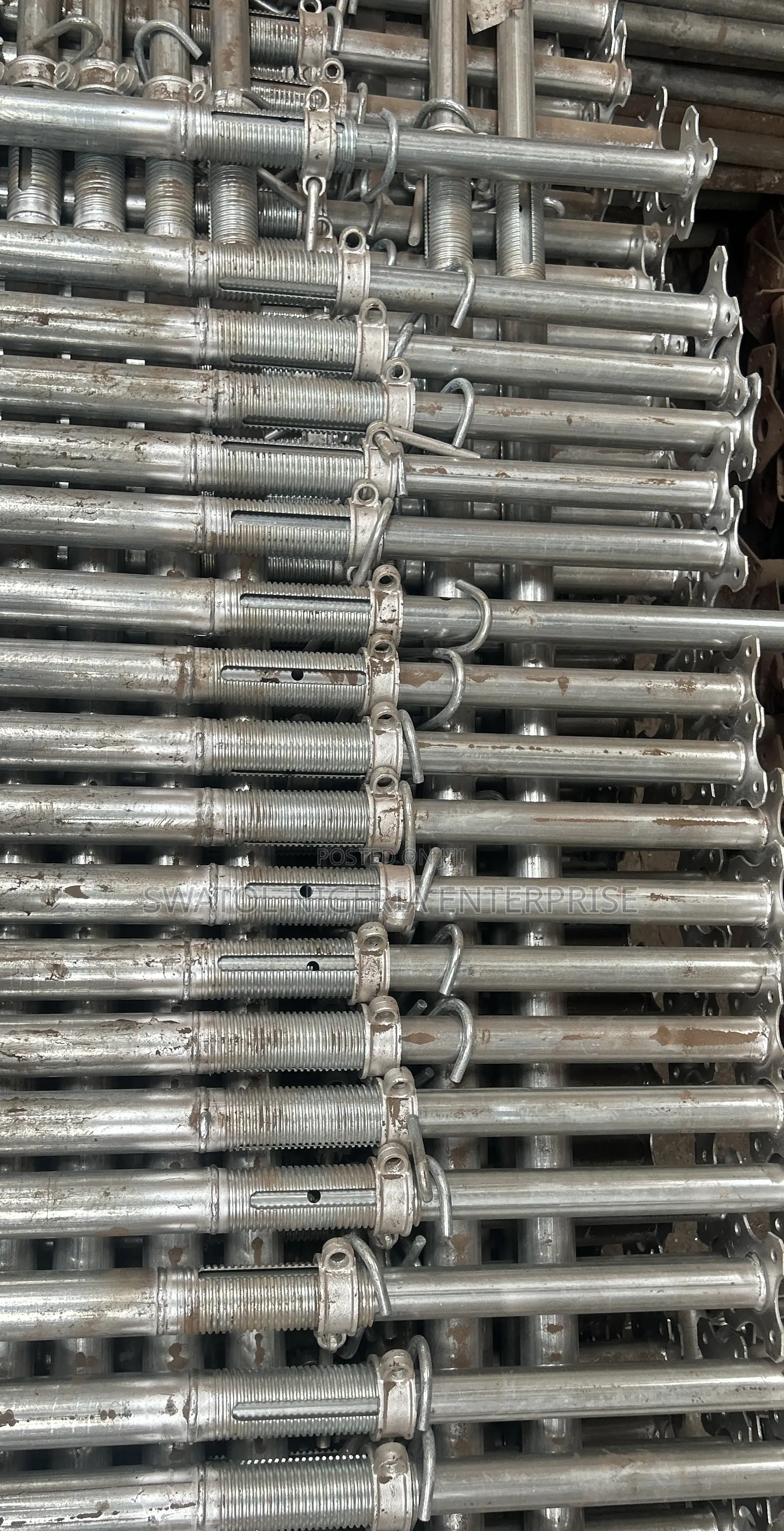 4m Galvanized Acrow Props