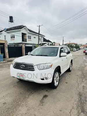 Toyota Highlander Limited 2008 White