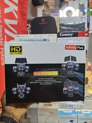 Triple Lense Solar PTZ CCTV Camera V380Pro