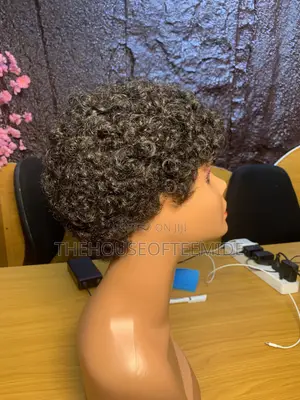 Black Cap Wig