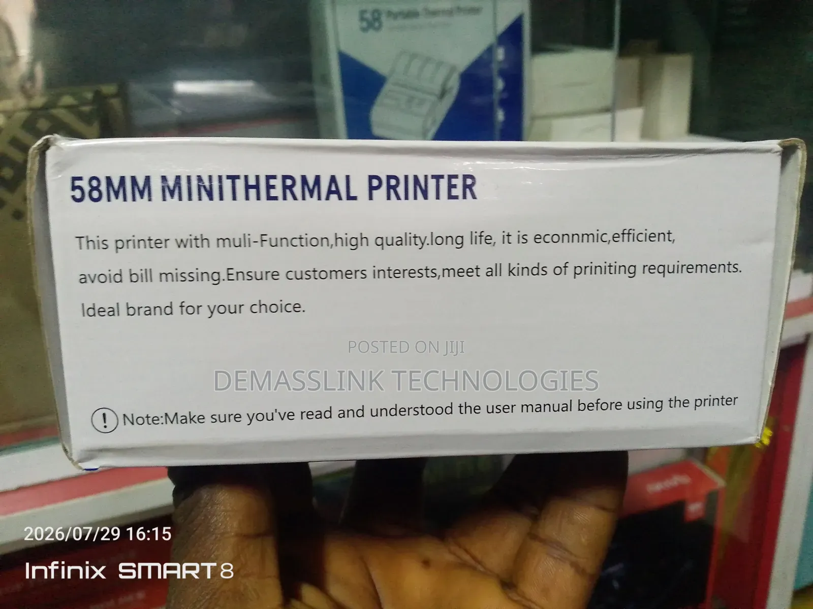 Portable Thermal Printer
