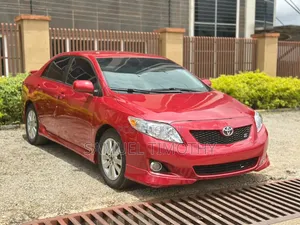Toyota Corolla 2009 Red