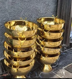 Champagne Bucket Gold Bowl Design