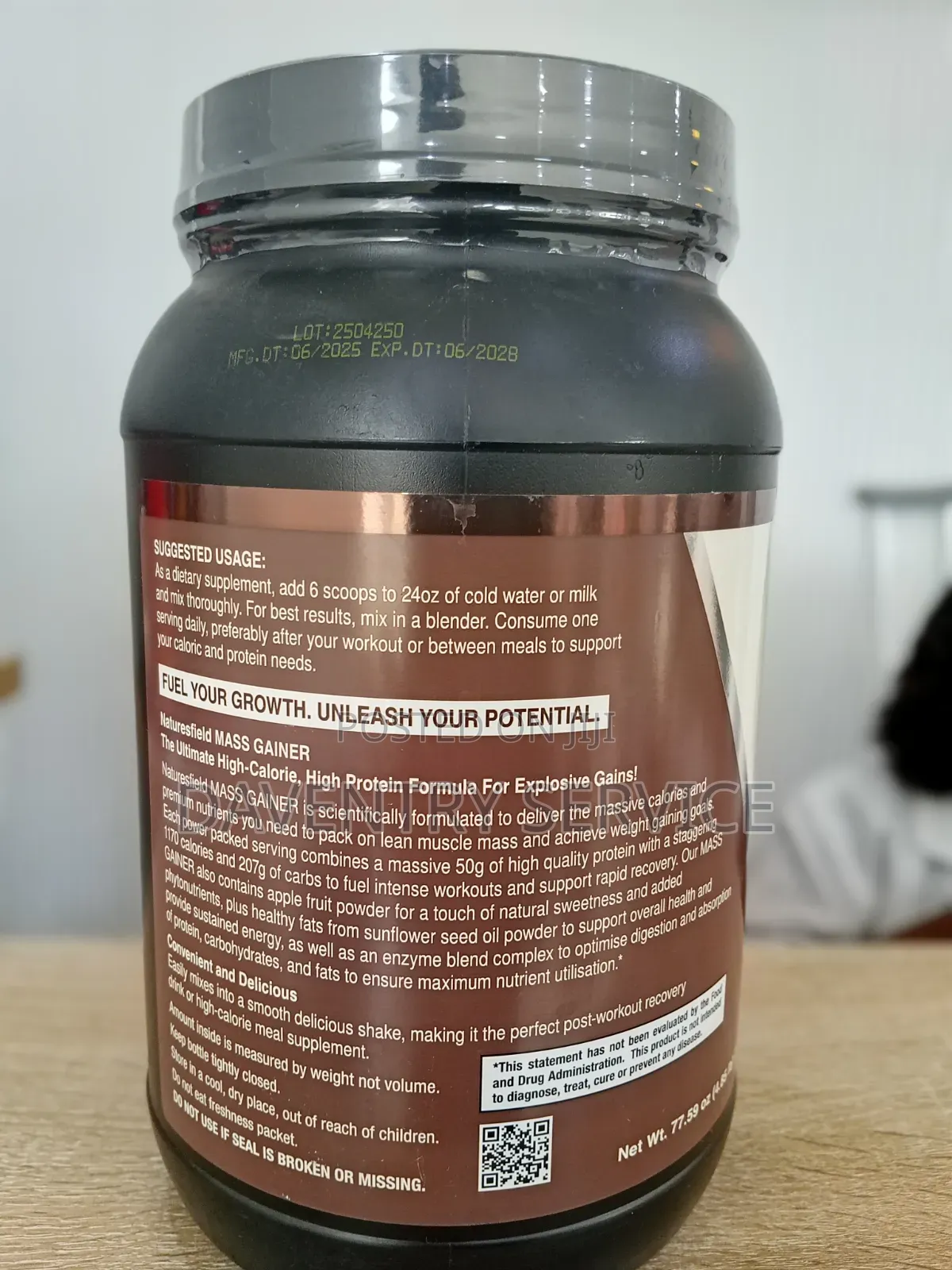 Nature's Field Mass Gainer