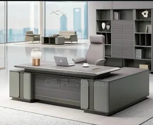 ​Luxury Executive Office Desk Set With Side Extension