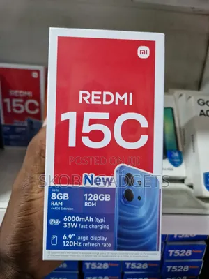 New Xiaomi Redmi 15C 4G 128 GB Green