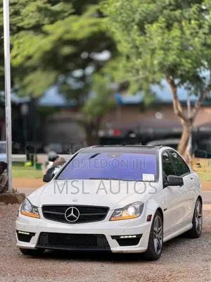 Mercedes-Benz C63 2013 White