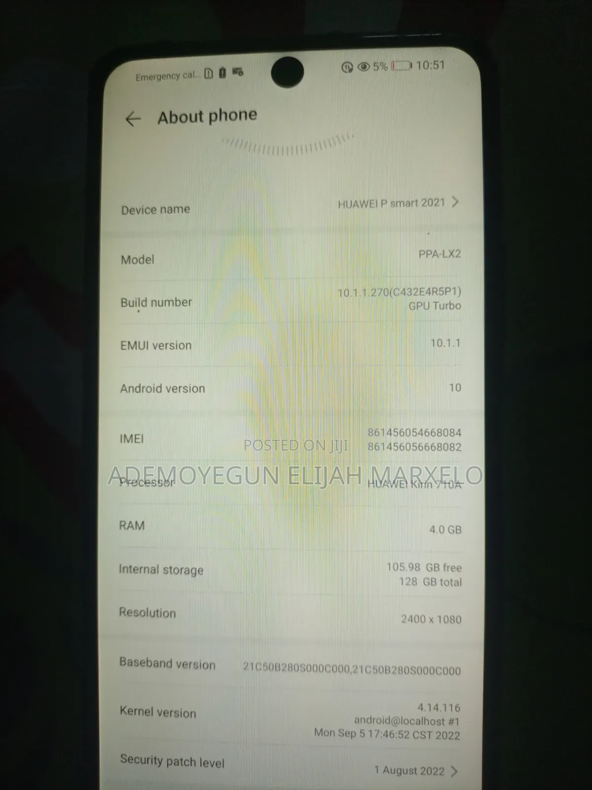 Huawei P Smart 2021 128 GB Black
