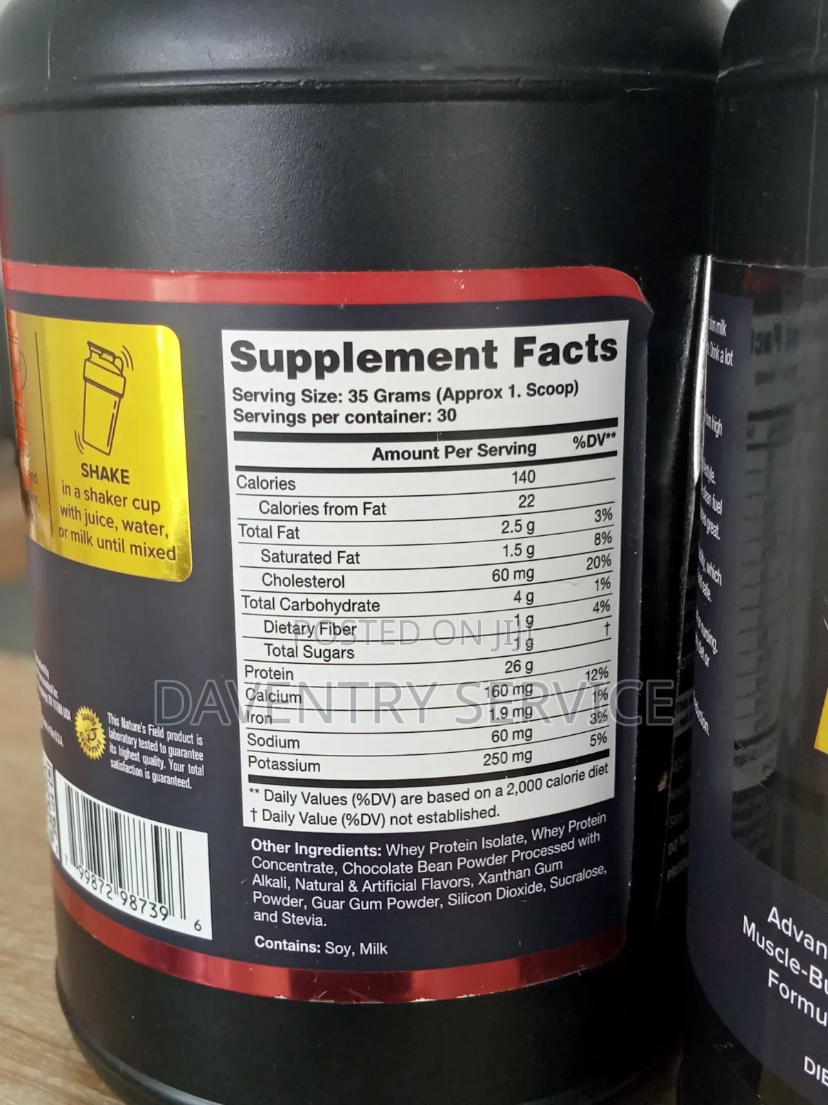 Nature's Field Premium Whey Protein