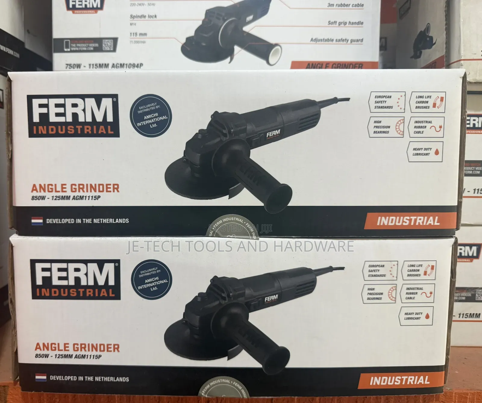 FERM Industrial Angle Grinder 850W