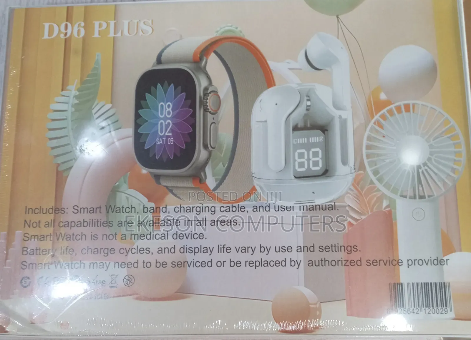 D96 Plus Smart Watch