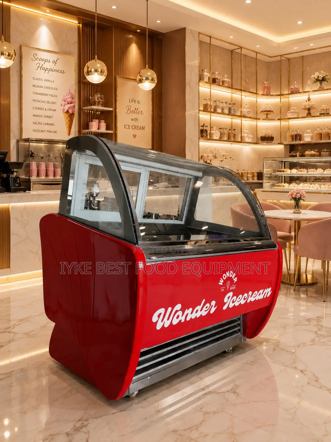 Ice Cream Display Freezer