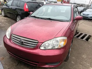 Toyota Corolla 2004 Red