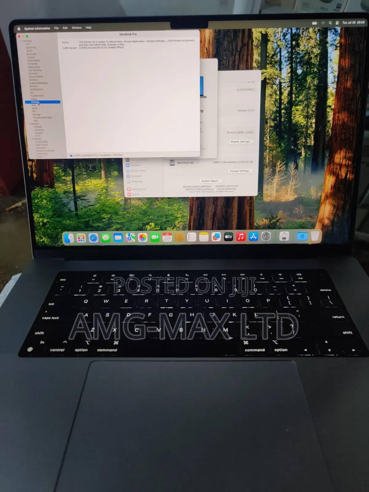 Laptop Apple MacBook Pro 2021 M1 32GB Apple M1 Max SSD 1T