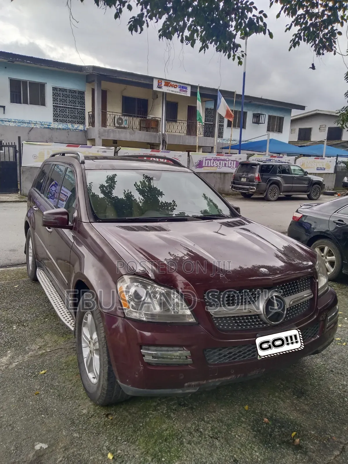 Mercedes-Benz GL-Class 2008 Red