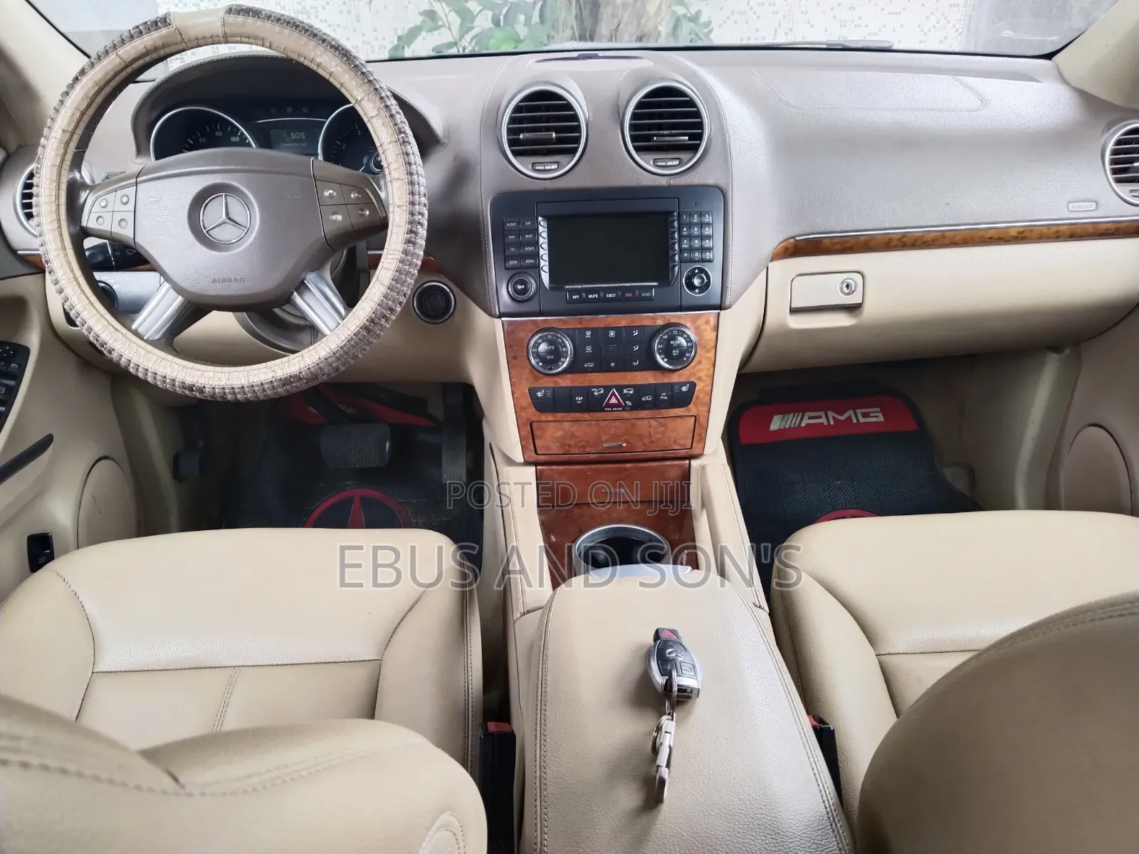 Mercedes-Benz GL-Class 2008 Red