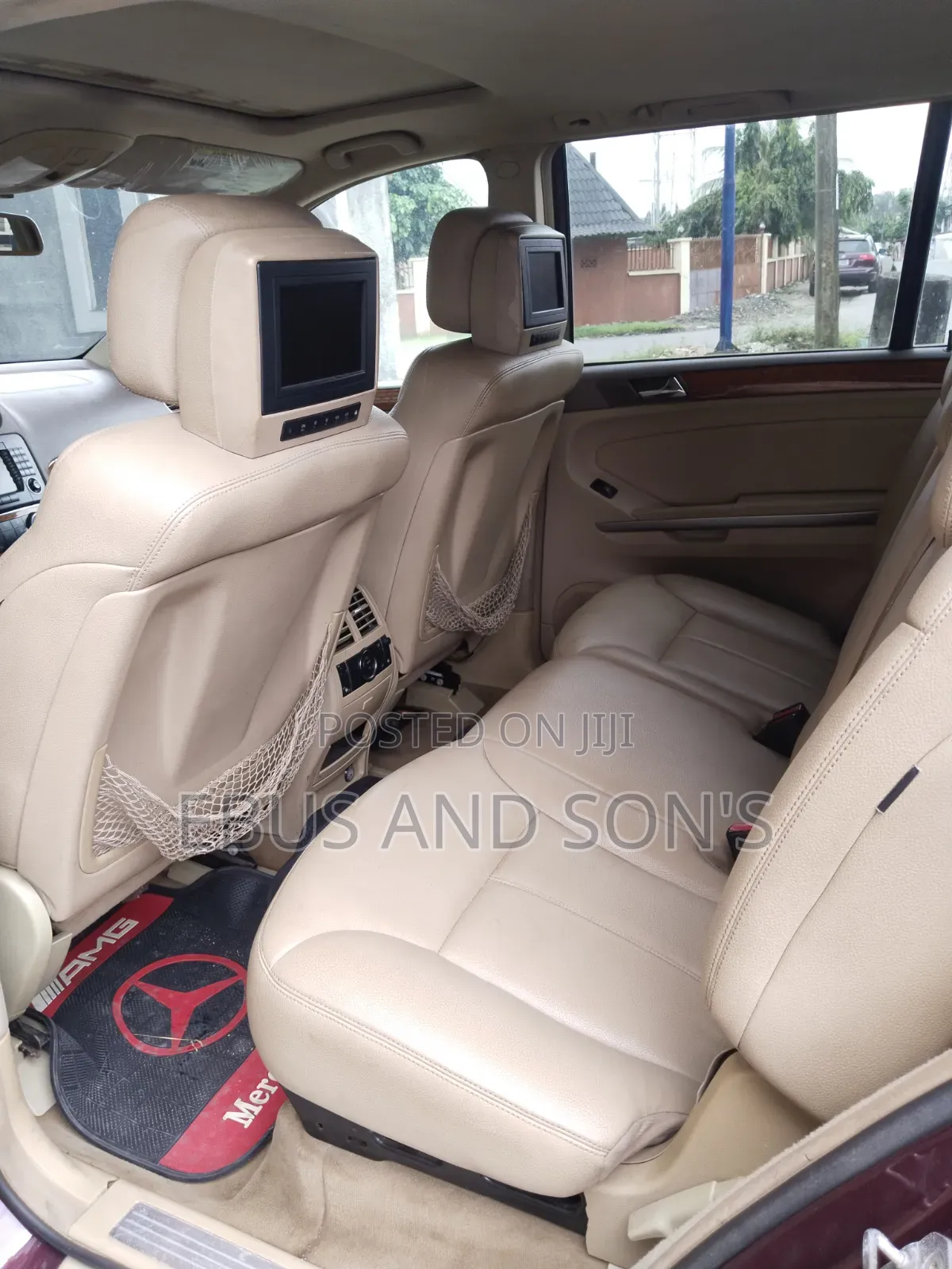 Mercedes-Benz GL-Class 2008 Red