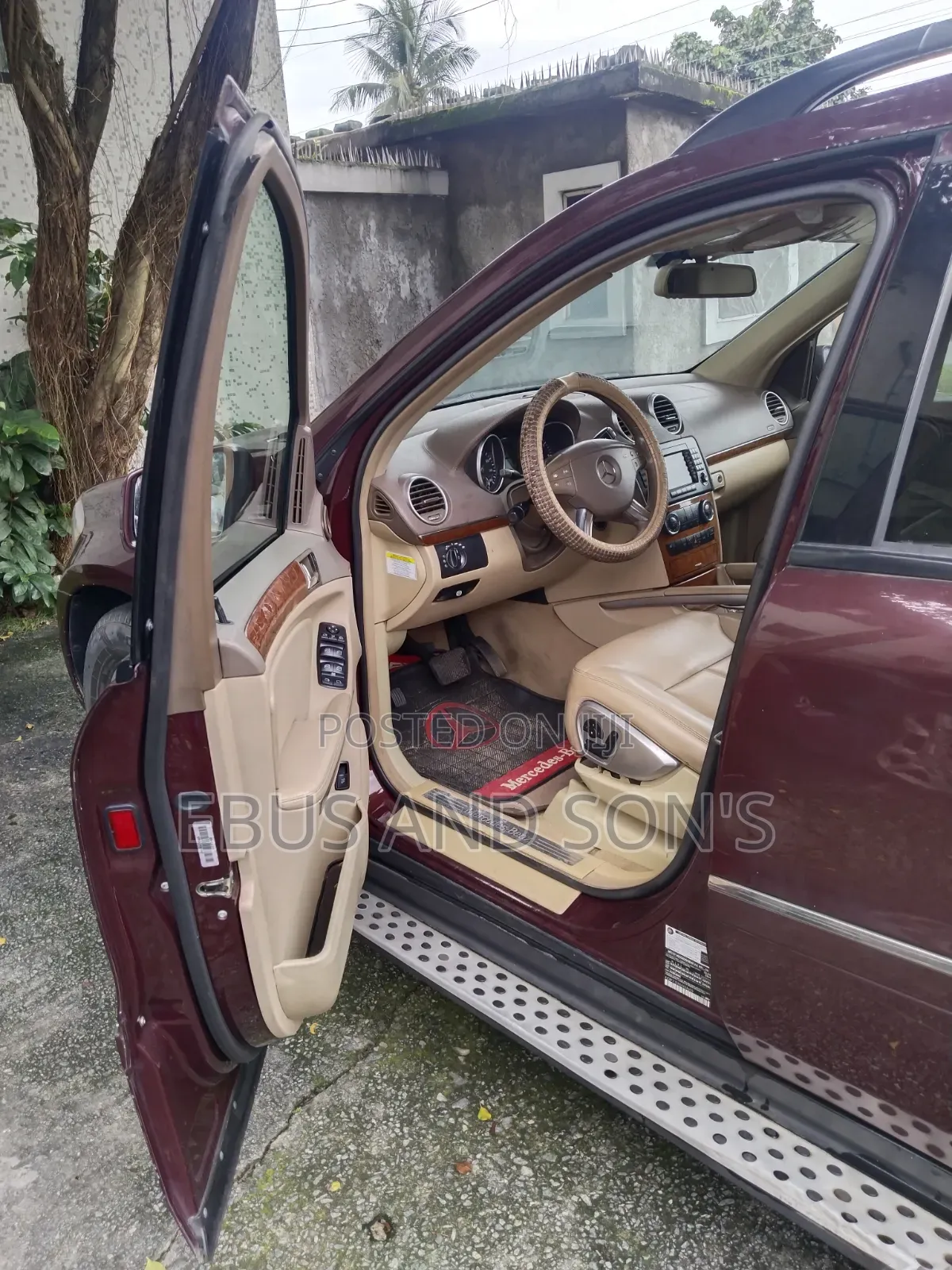 Mercedes-Benz GL-Class 2008 Red