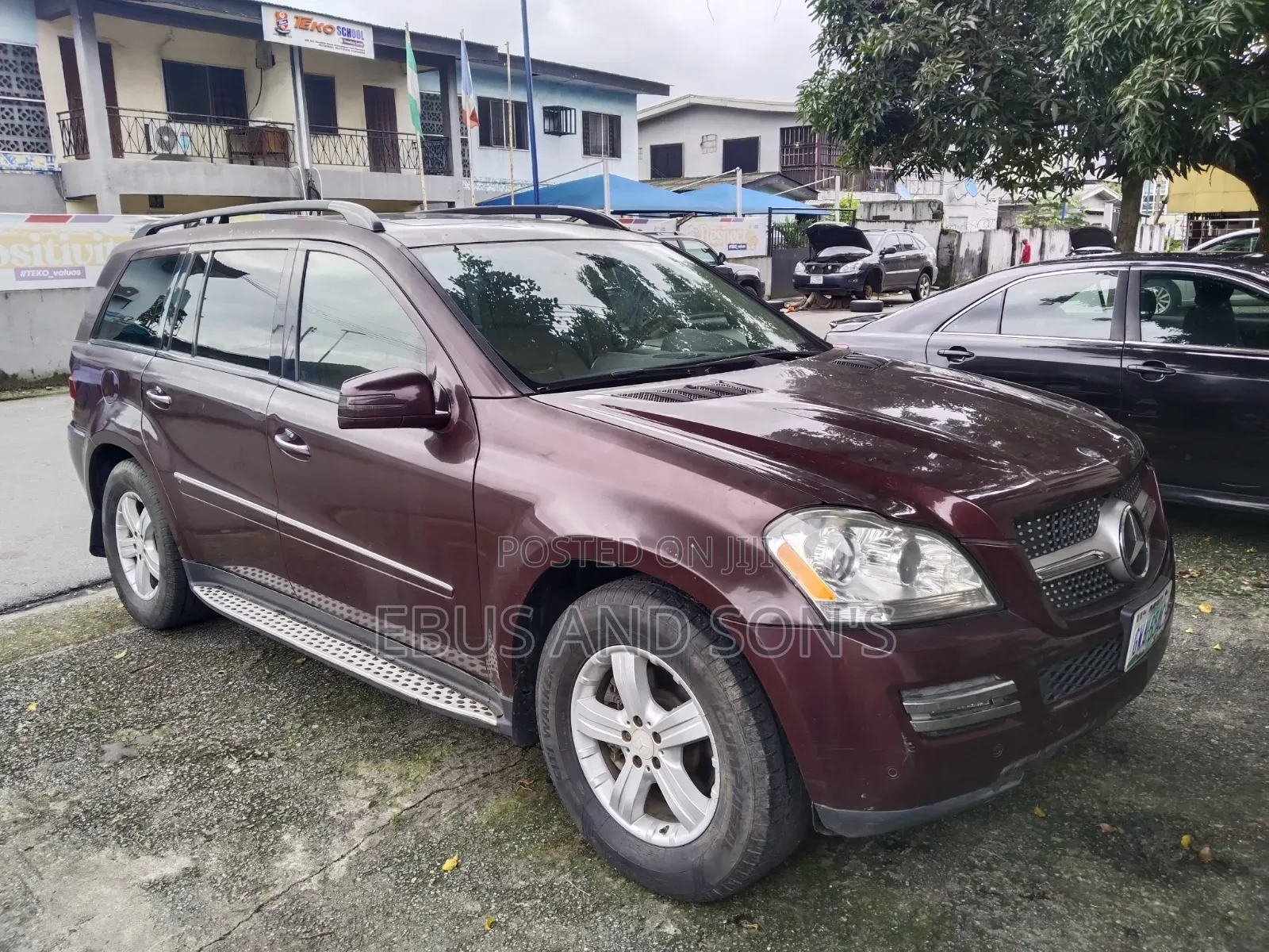Mercedes-Benz GL-Class 2008 Red