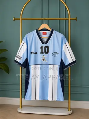 Argentina Diego Maradona No. 10 Retro Jersey – Classic Football Shirt