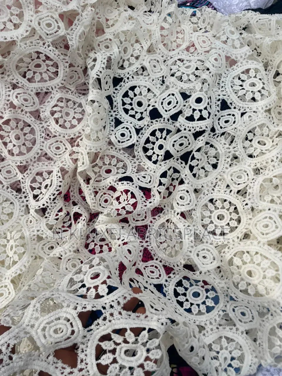 Cord Lace Material