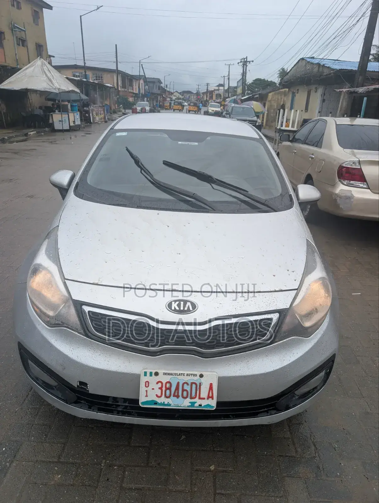 Kia Rio 2014 Silver