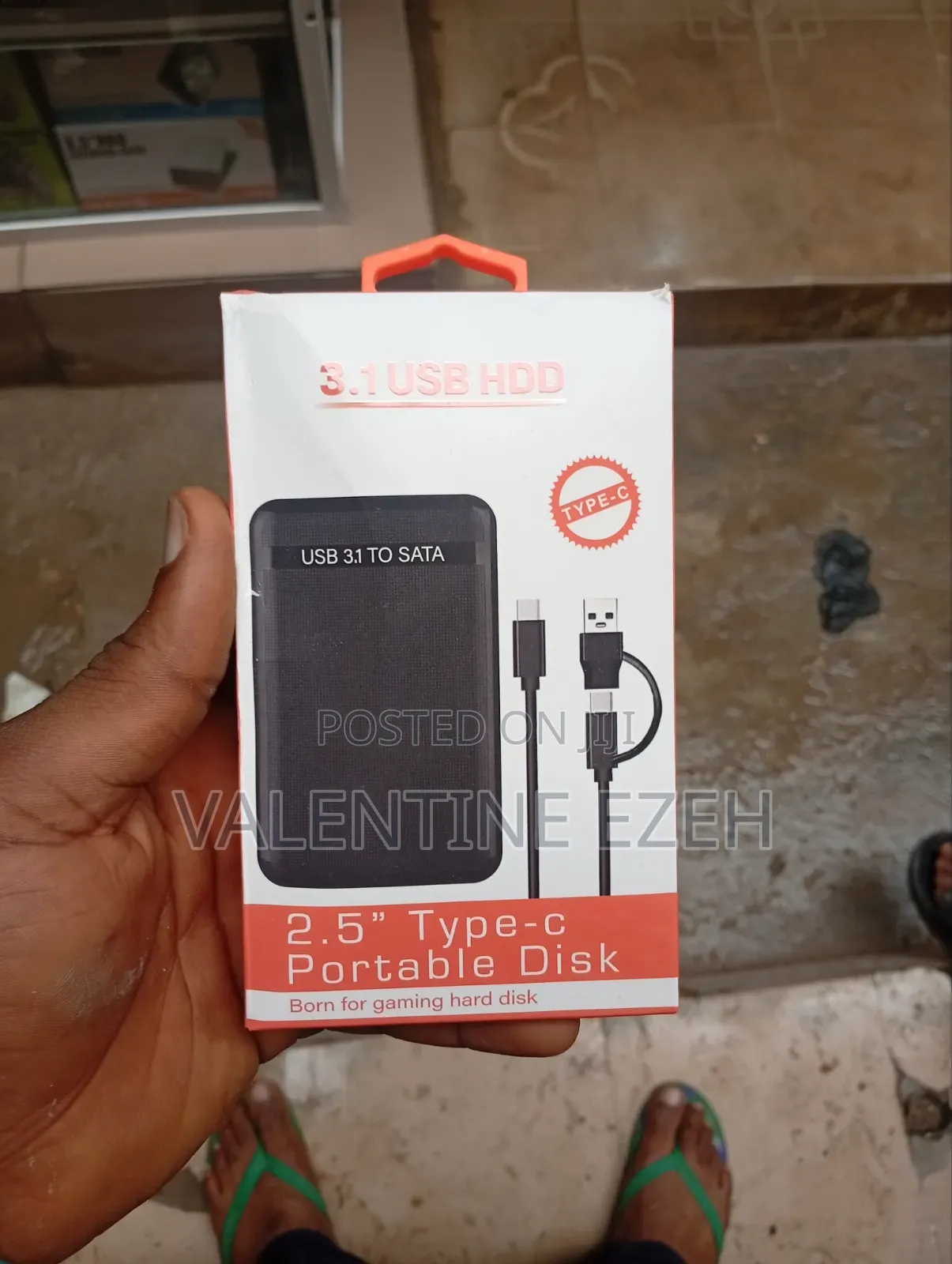 3.0/3.1 Hardisk Casing With Type C and USB 3.0