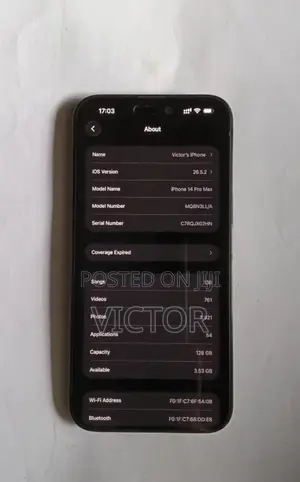 Apple iPhone 14 Pro Max 128 GB Black