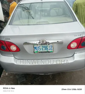 Toyota Corolla 2006 Silver