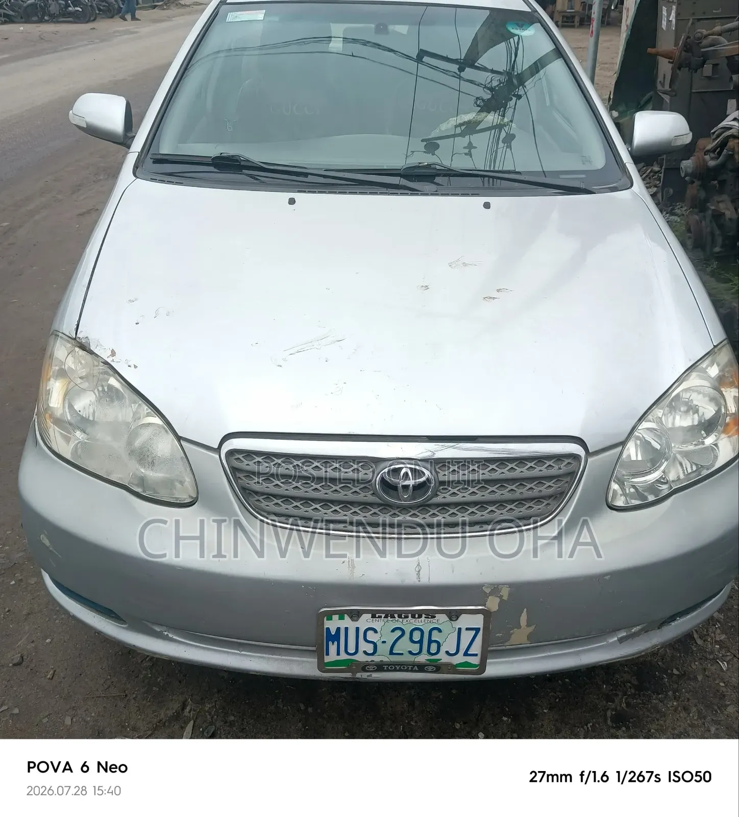 Toyota Corolla 2006 Silver