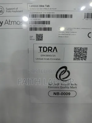New Lenovo Idea Tab 256 GB Gray