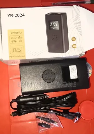 YR Portable Inflator, With USB Charging Port