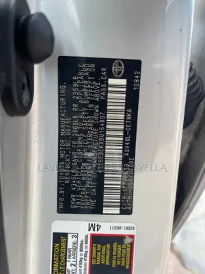 Toyota Camry 2010 Silver