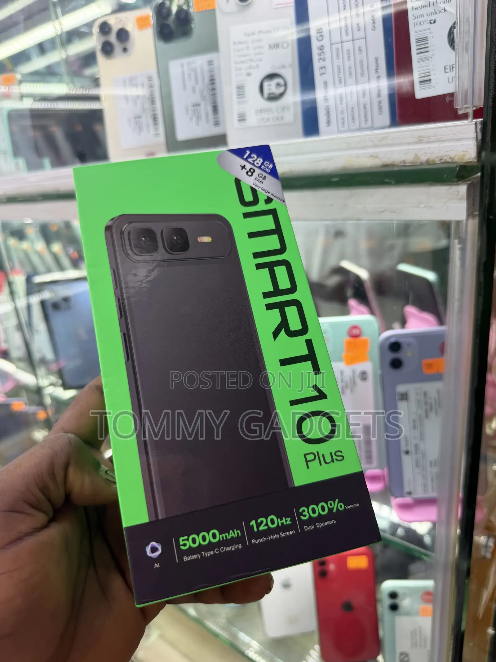 New Infinix Smart 10 Plus 128 GB Blue