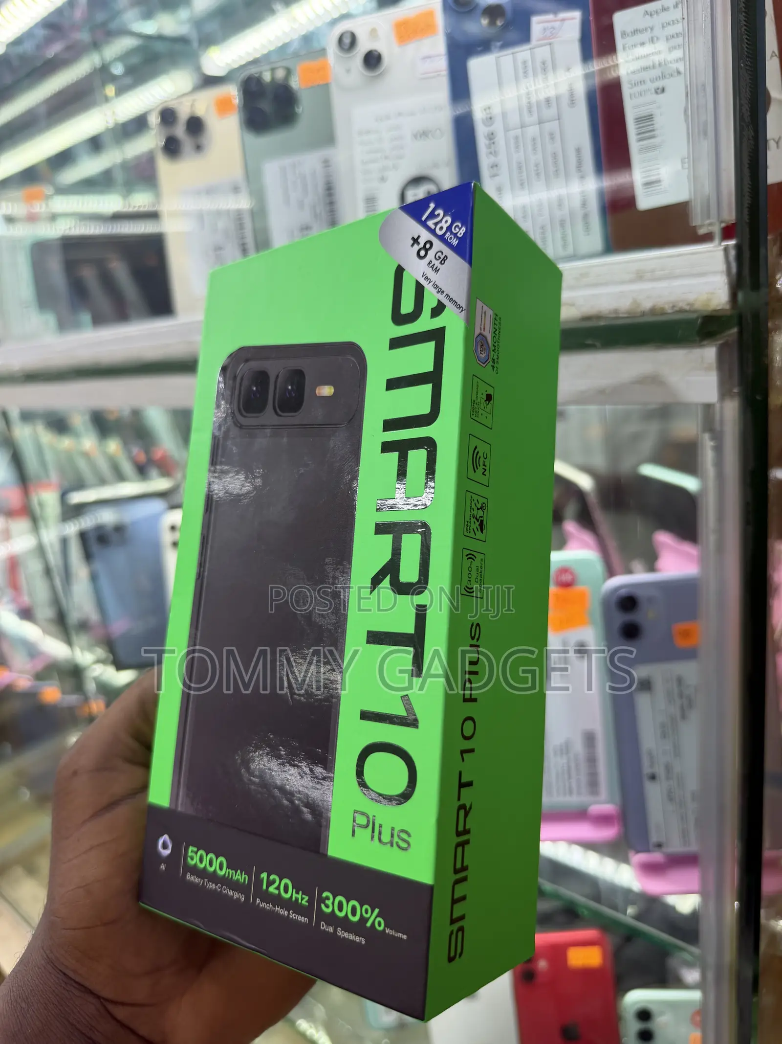 New Infinix Smart 10 Plus 128 GB Blue