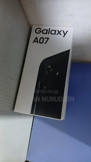 New Samsung Galaxy A07 128 GB Black